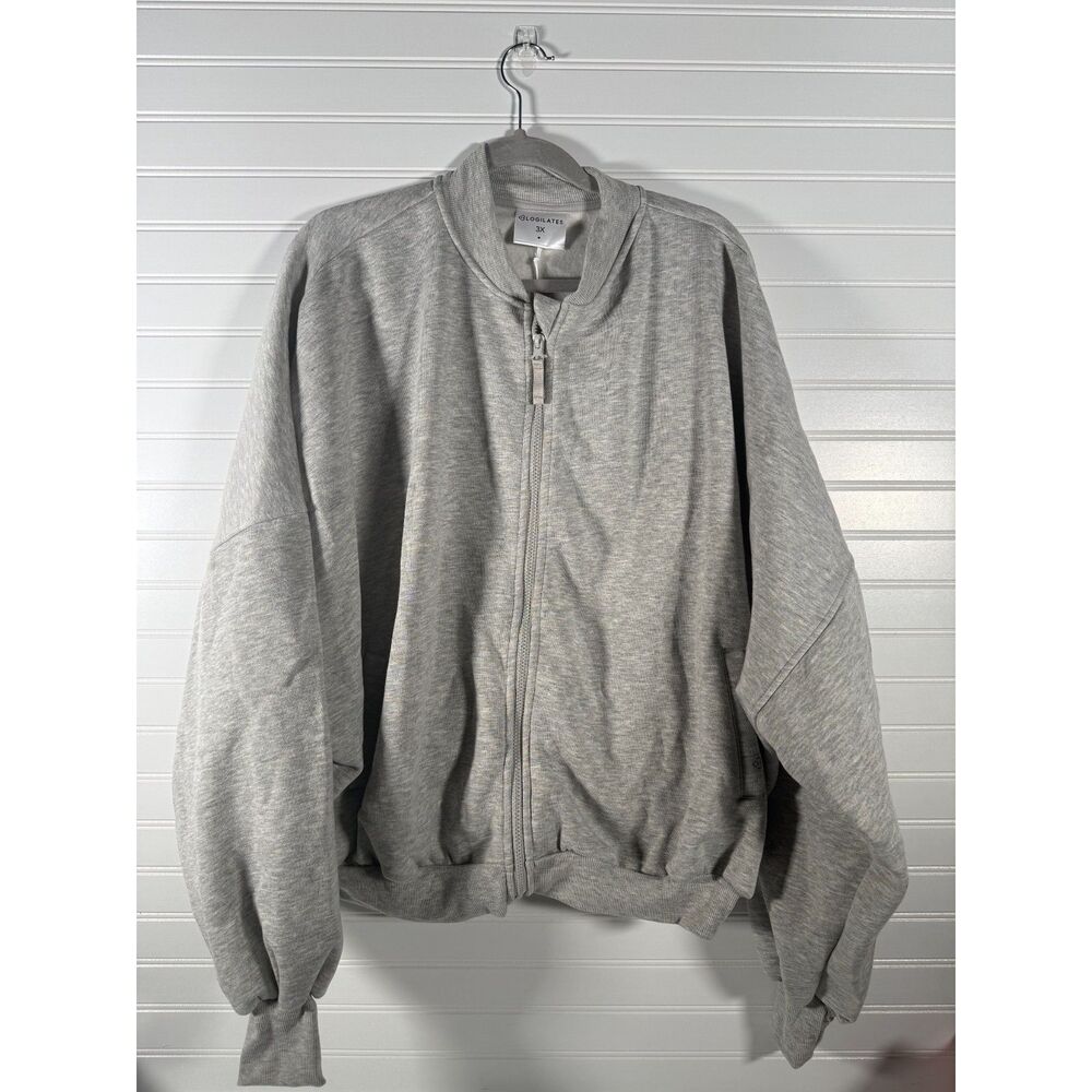 New Blogilates Marshmallow Bomber Jacket